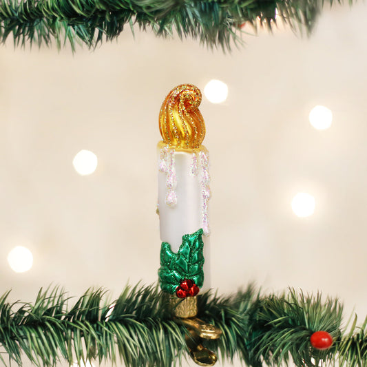Clip-on Candle Ornament - Southlake Paws
