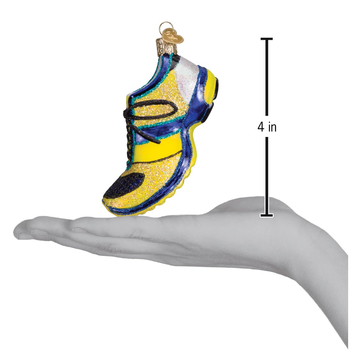 Running Shoe Ornament - Southlake Paws