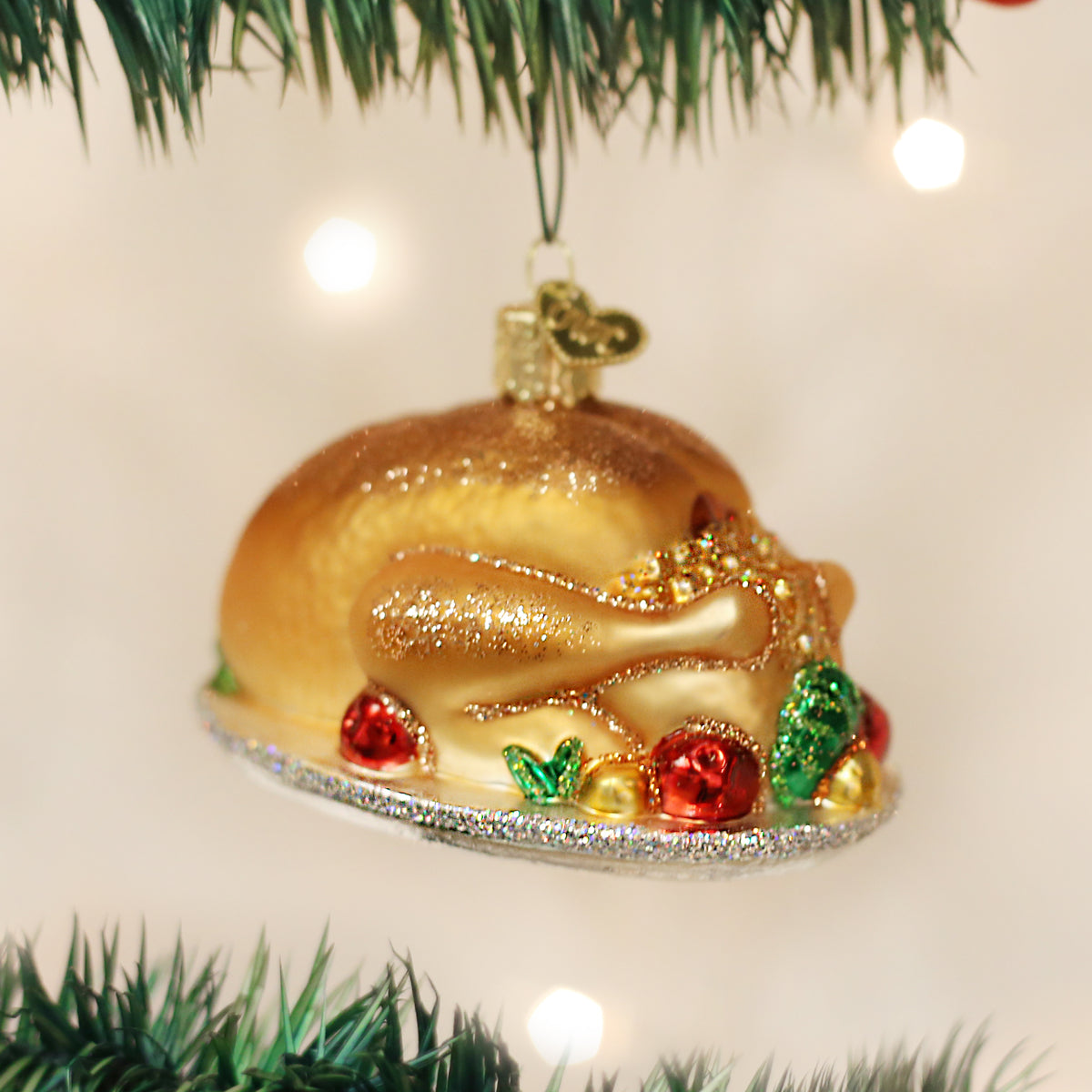 Turkey Platter Ornament - Southlake Paws