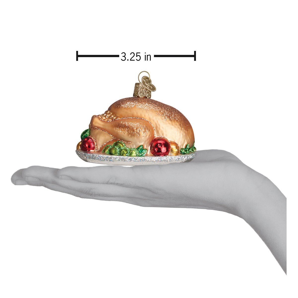 Turkey Platter Ornament - Southlake Paws