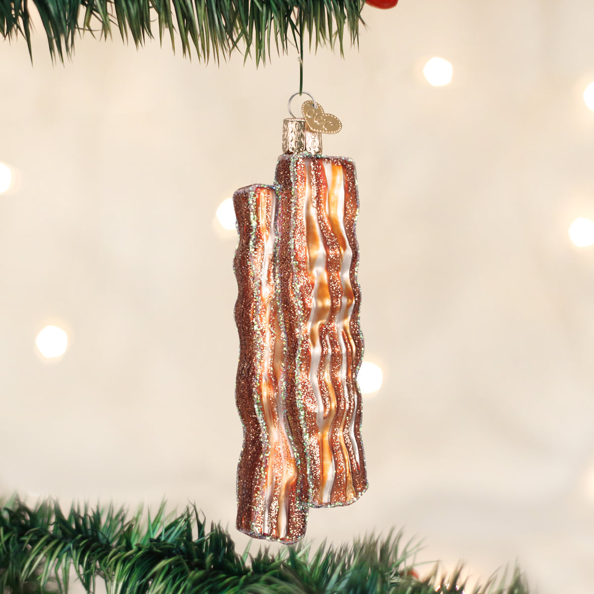 Bacon Strips Ornament - Southlake Paws