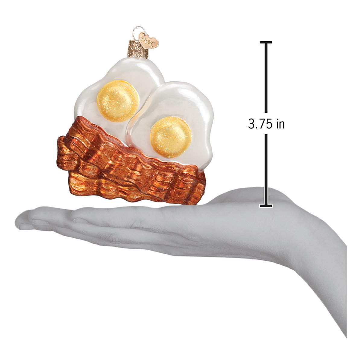 Bacon And Eggs Ornament - Southlake Paws