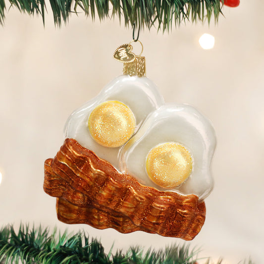 Bacon And Eggs Ornament - Southlake Paws