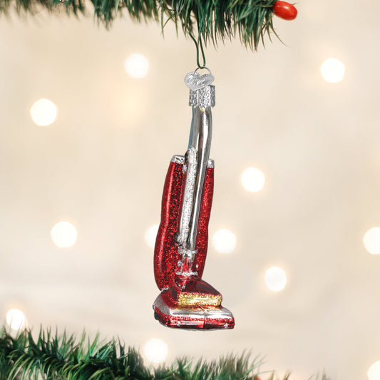 Upright Vacuum Ornament - Southlake Paws