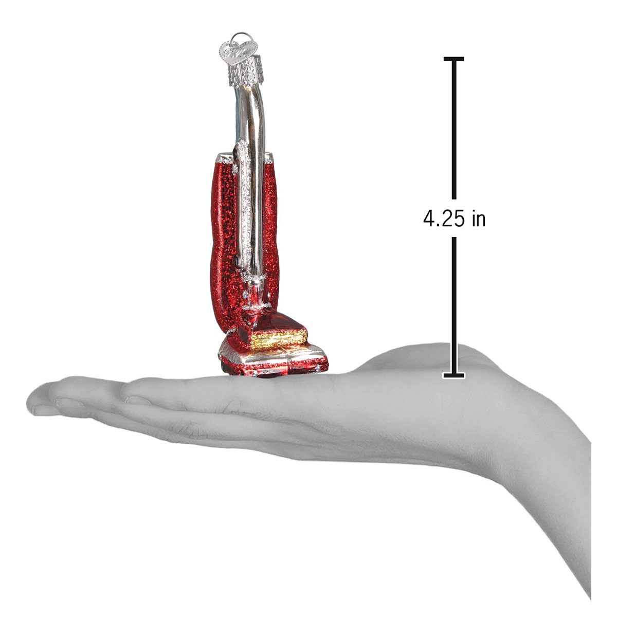 Upright Vacuum Ornament - Southlake Paws