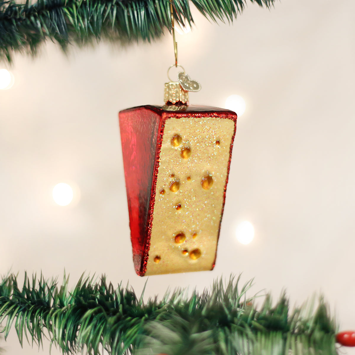 Cheese Wedge Ornament - Southlake Paws