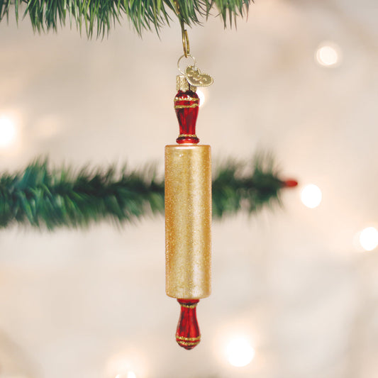 Rolling Pin Ornament - Southlake Paws
