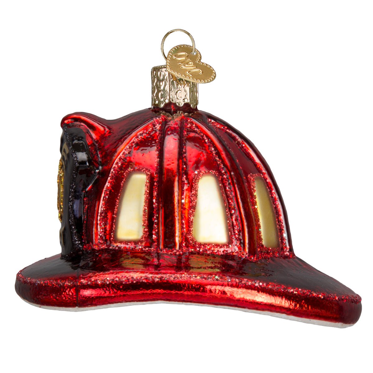 Fireman's Helmet Ornament - Southlake Paws