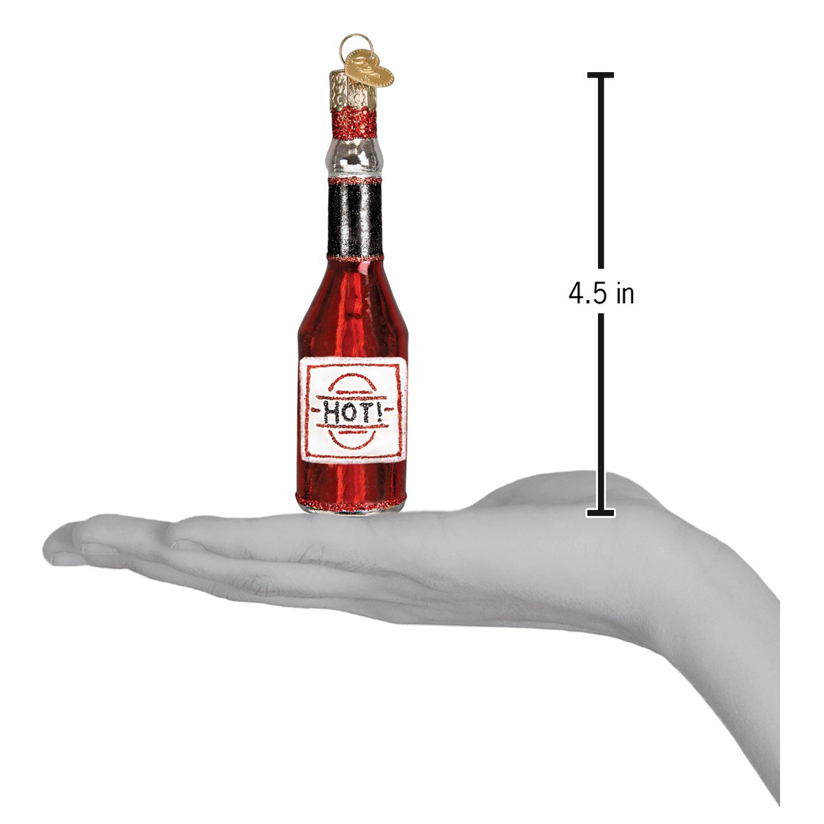 Hot Sauce Ornament - Southlake Paws