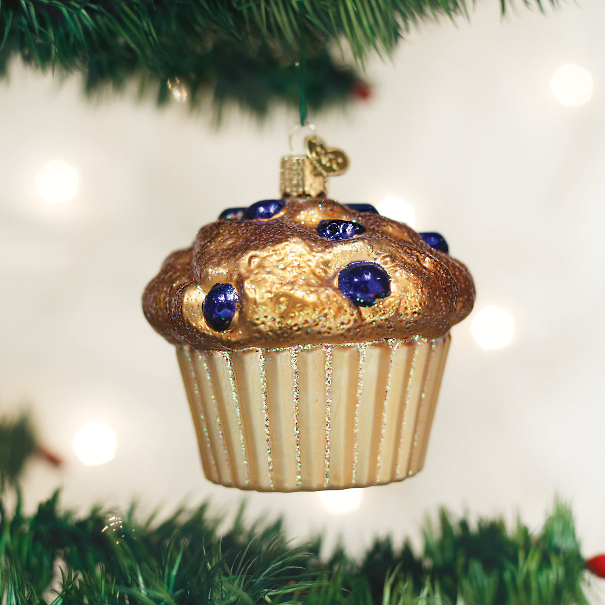 Blueberry Muffin Ornament - Southlake Paws