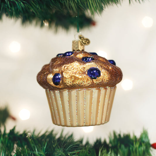 Blueberry Muffin Ornament - Southlake Paws