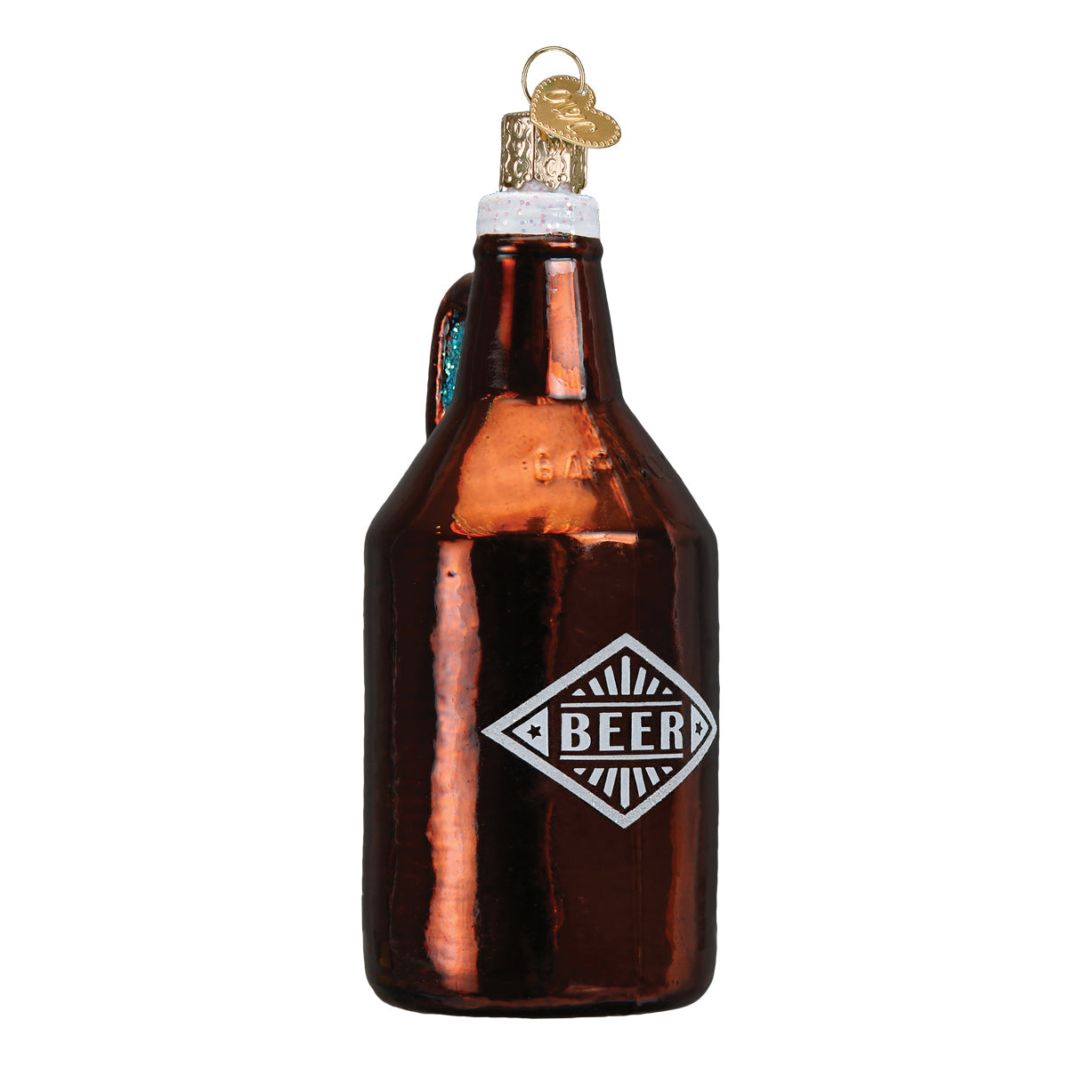 Beer Growler Ornament - Southlake Paws
