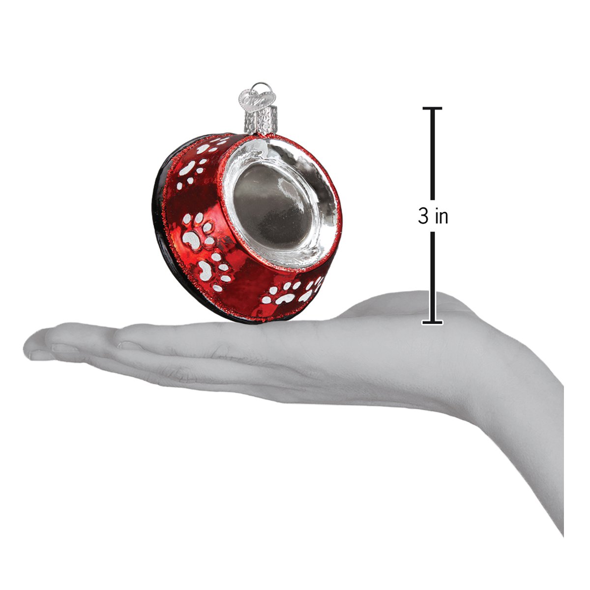 Dog Bowl Ornament - Southlake Paws