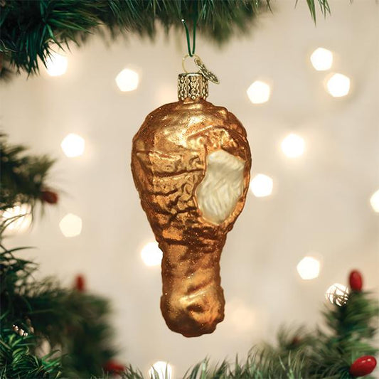 Fried Chicken Ornament - Southlake Paws