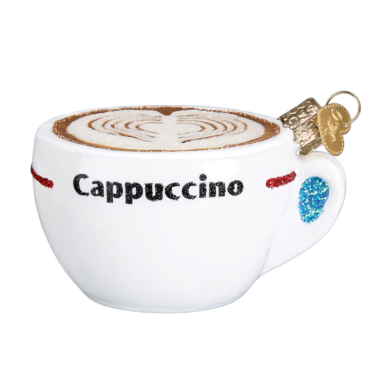 Cappuccino Ornament - Southlake Paws