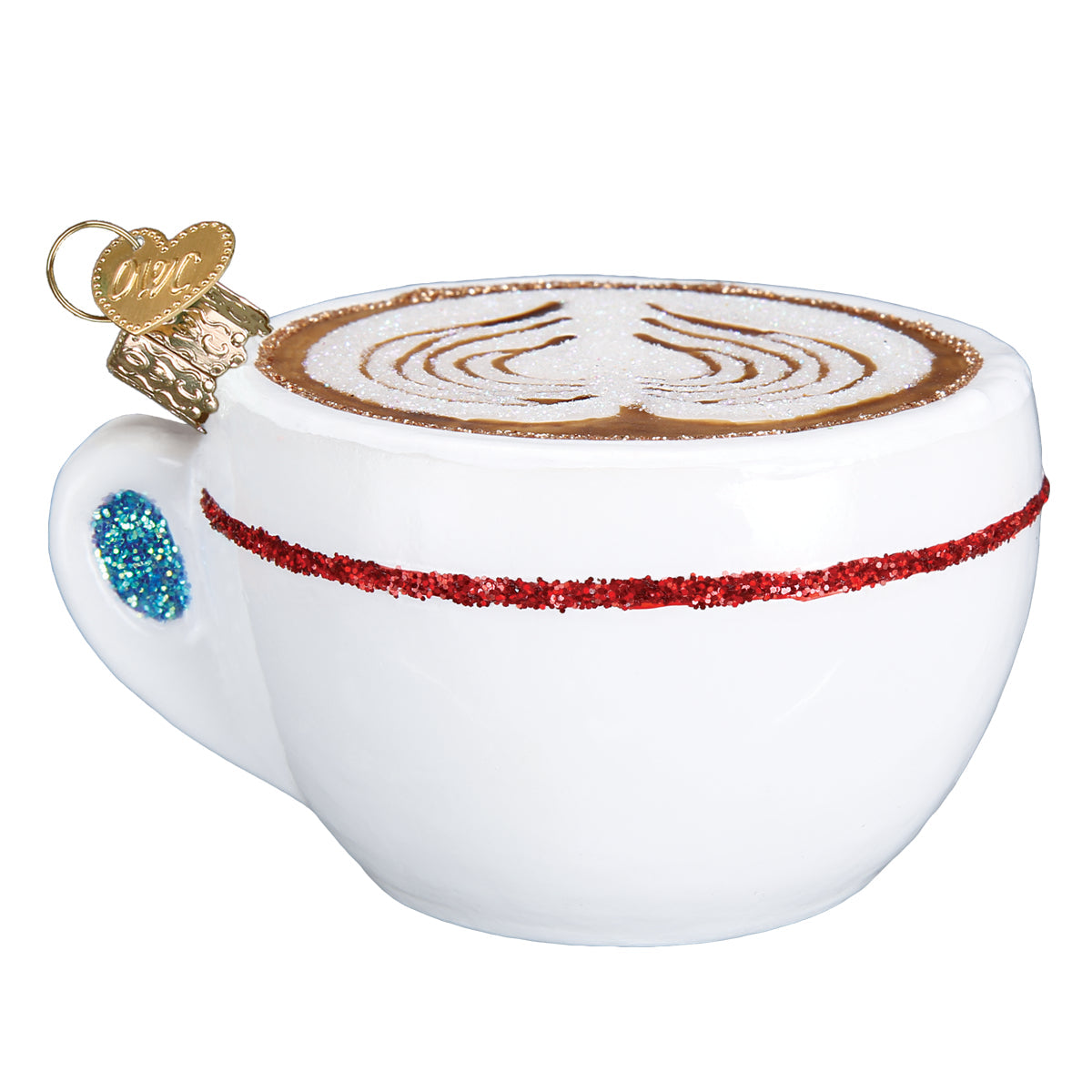 Cappuccino Ornament - Southlake Paws