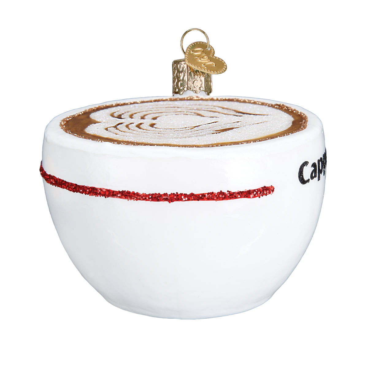 Cappuccino Ornament - Southlake Paws