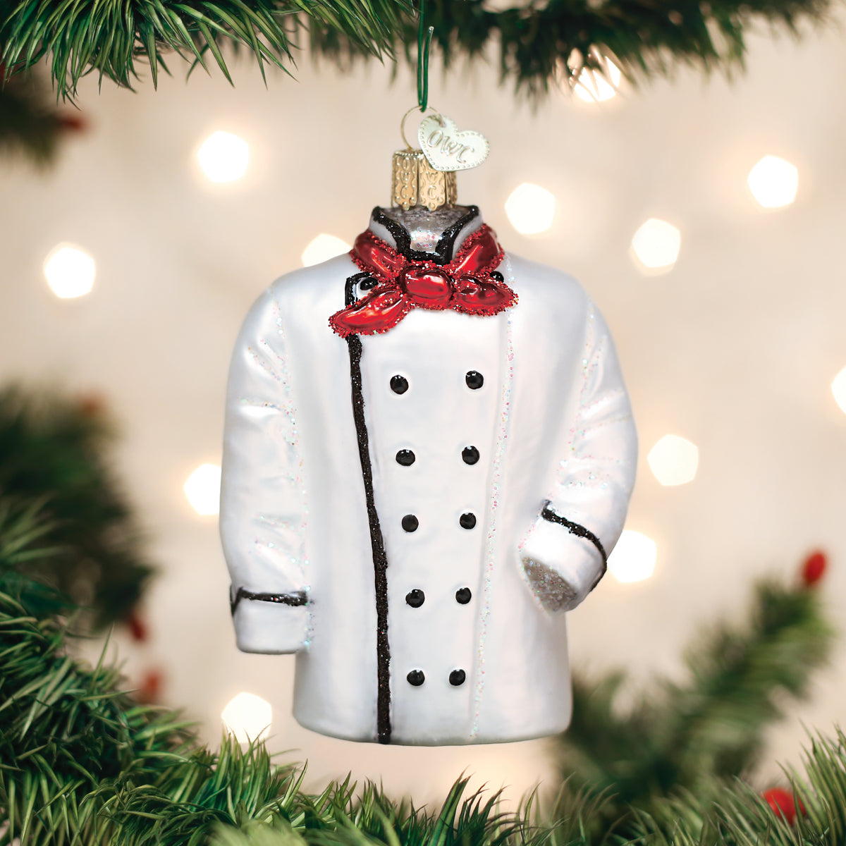Chef's Coat Ornament - Southlake Paws