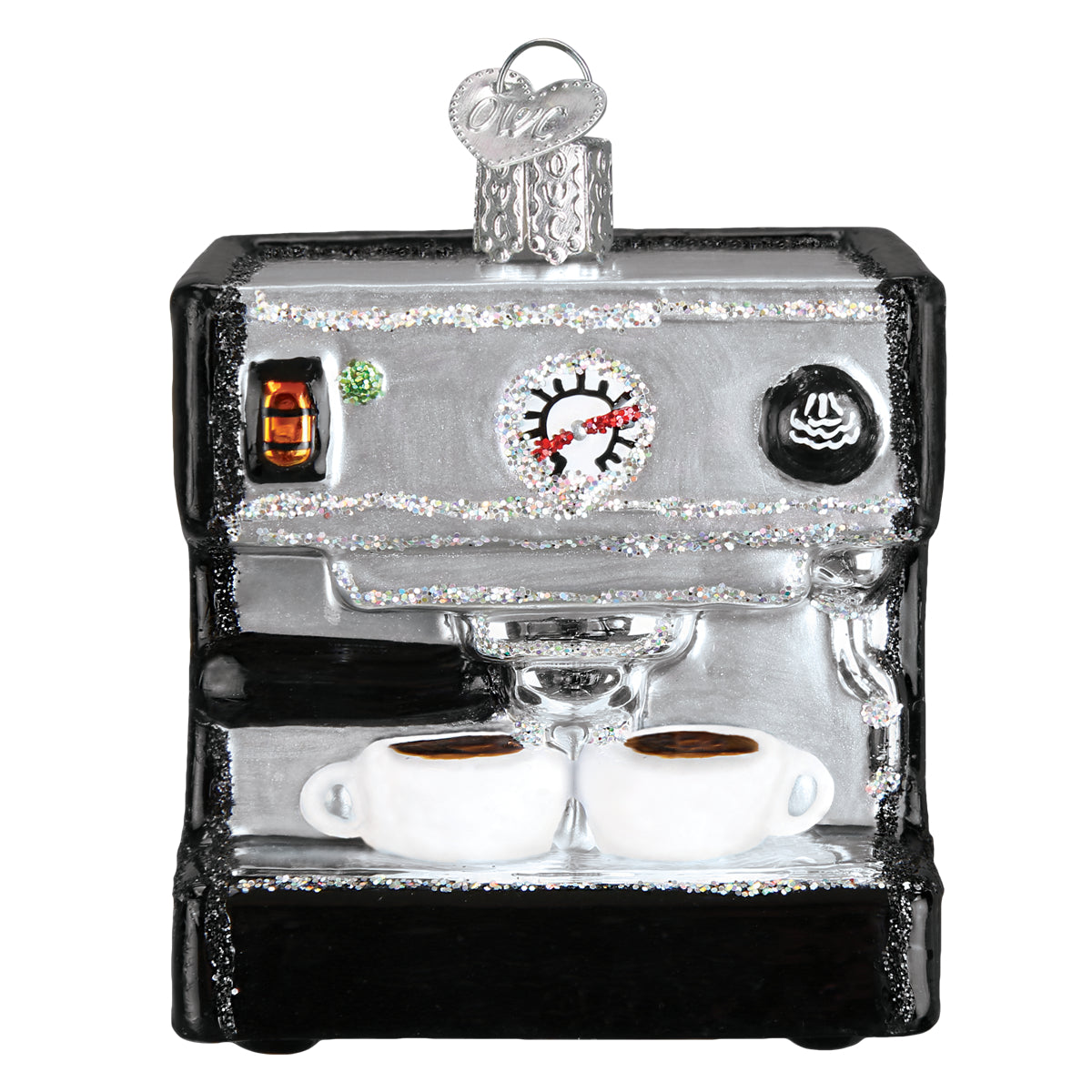 Espresso Machine Ornament - Southlake Paws