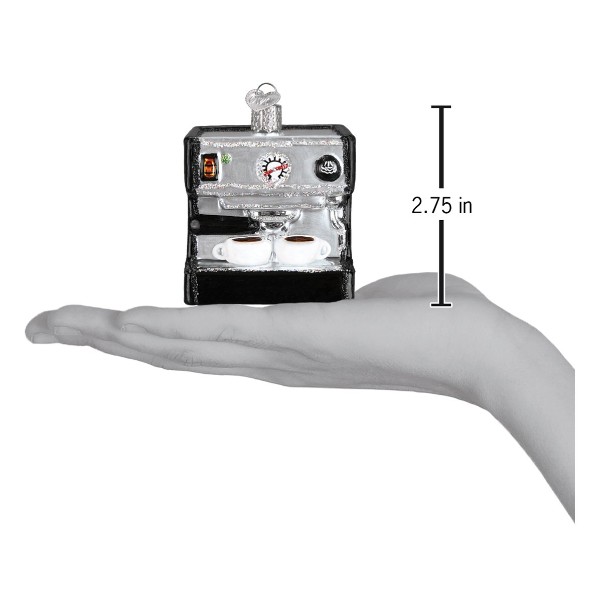 Espresso Machine Ornament - Southlake Paws