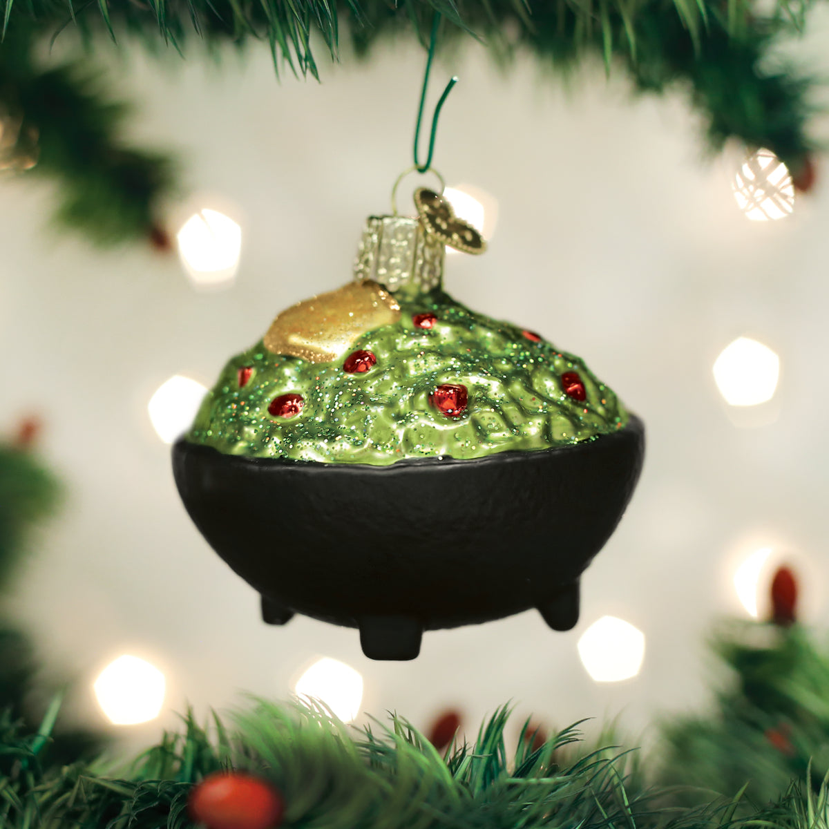 Guacamole Ornament - Southlake Paws