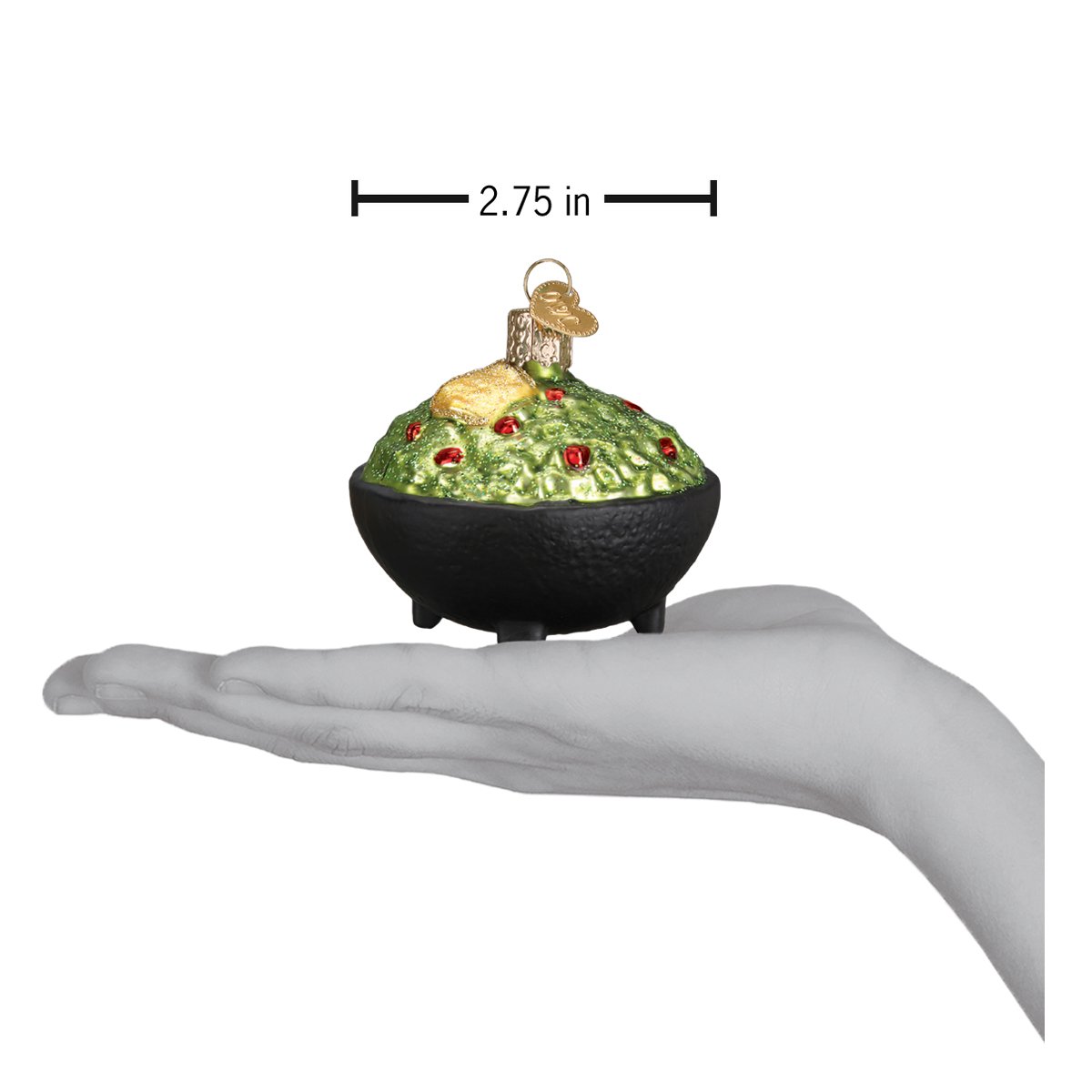 Guacamole Ornament - Southlake Paws