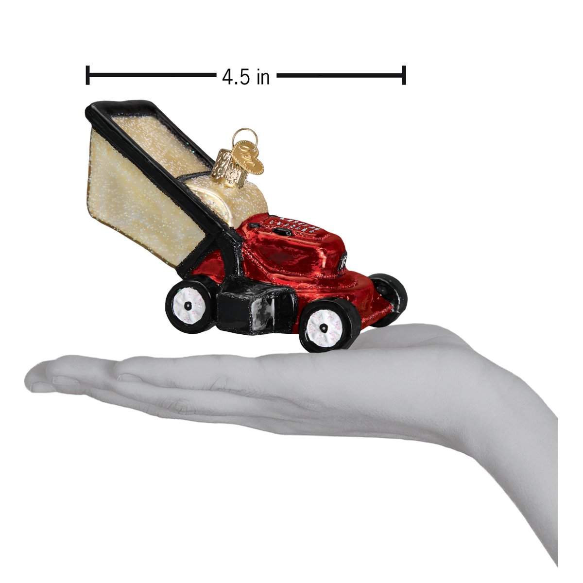 Lawn Mower Ornament - Southlake Paws