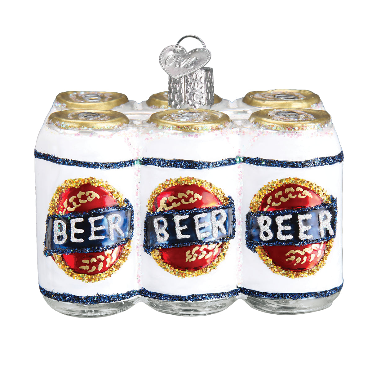 Six Pack Of Beer Ornament - Southlake Paws