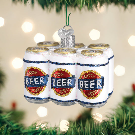Six Pack Of Beer Ornament - Southlake Paws