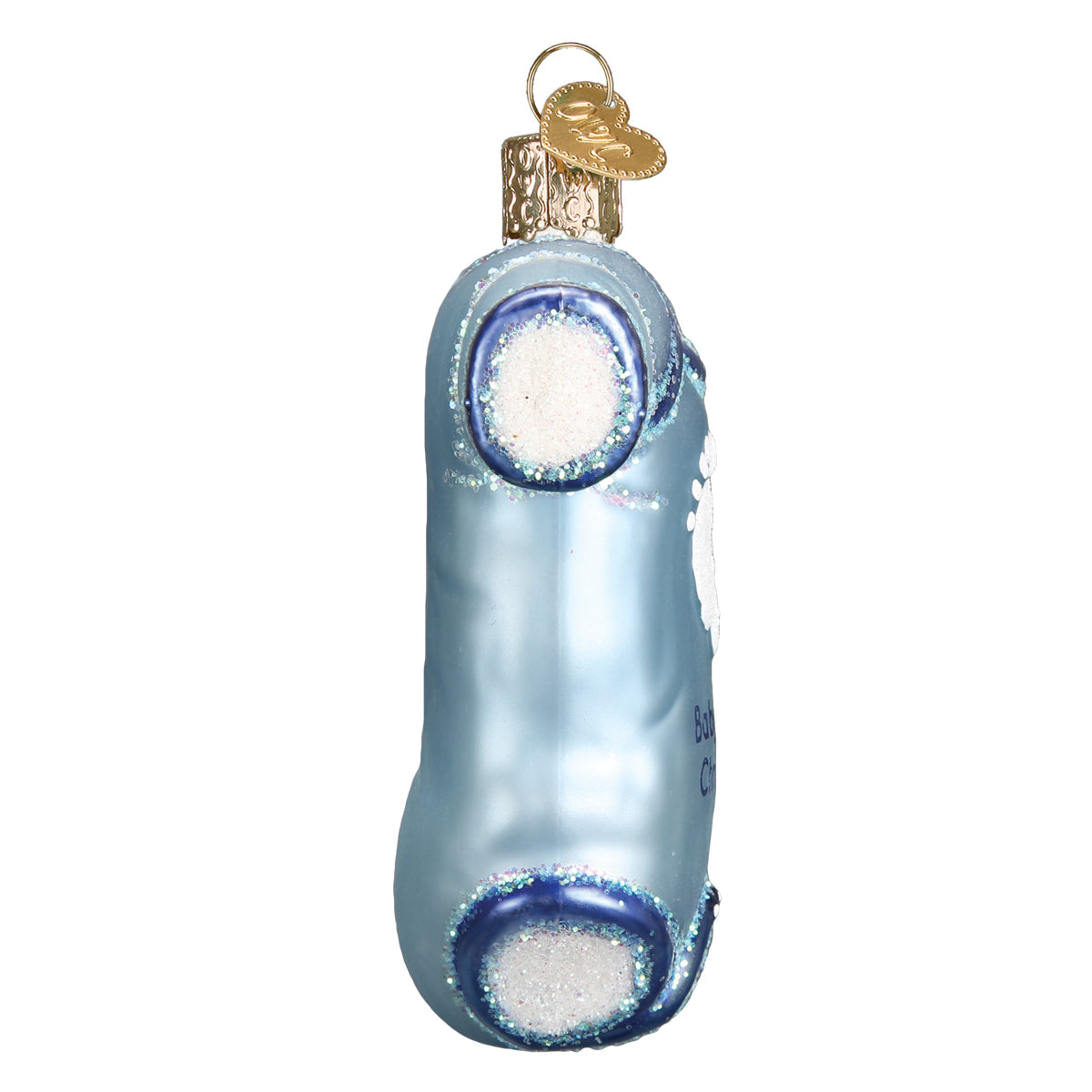 Blue Baby Onesie Ornament - Southlake Paws