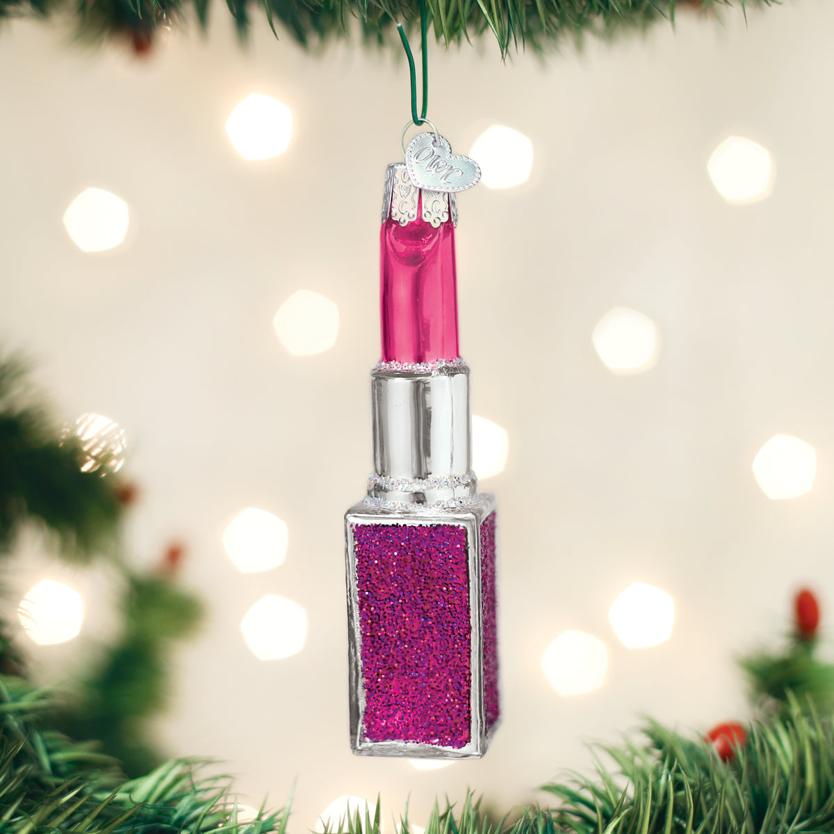Lipstick Ornament - Southlake Paws