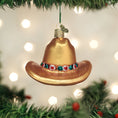 Load image into Gallery viewer, Cowboy Hat Ornament - Southlake Paws
