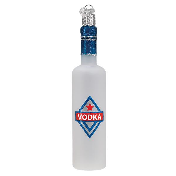 Vodka Bottle Ornament - Southlake Paws