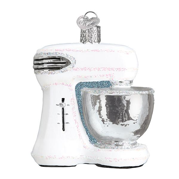 White Mixer Ornament - Southlake Paws