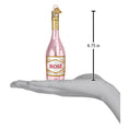 Load image into Gallery viewer, Rose Wine Ornament - Southlake Paws

