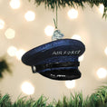 Load image into Gallery viewer, Air Force Cap Ornament - Southlake Paws
