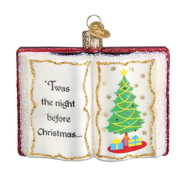 The Night Before Christmas Ornament - Southlake Paws