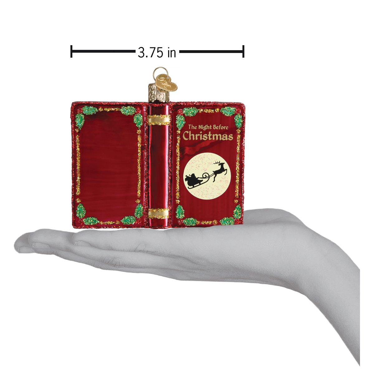 The Night Before Christmas Ornament - Southlake Paws