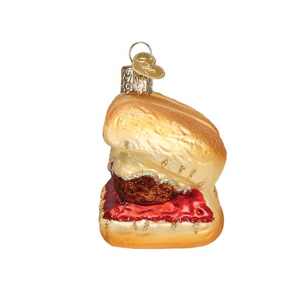 Meatball Sandwich Ornament - Southlake Paws