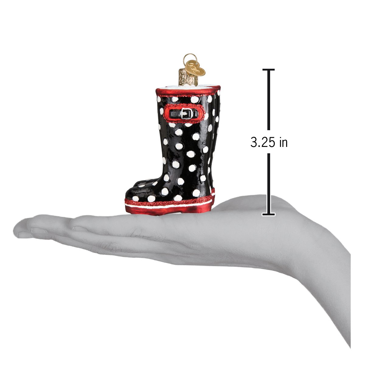 Rubber Boots Ornament - Southlake Paws