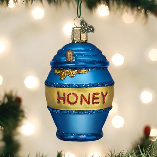 Honey Pot Ornament - Southlake Paws