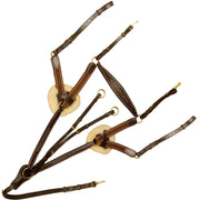 ExionPro 5 Point Breastplate with Sheepskin Padding - Matching Elastic