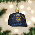 Load image into Gallery viewer, Coast Guard Cap Ornament - Southlake Paws
