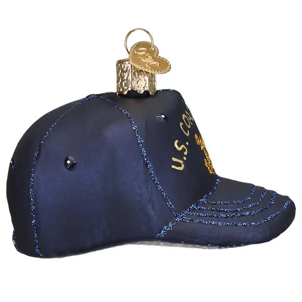 Coast Guard Cap Ornament - Southlake Paws