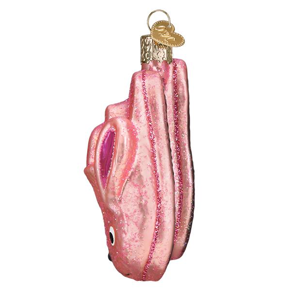 Bunny Slippers Ornament - Southlake Paws