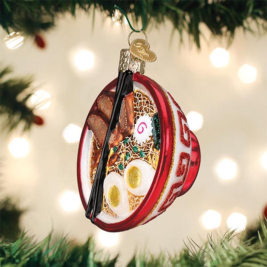 Bowl Of Ramen Ornament - Southlake Paws