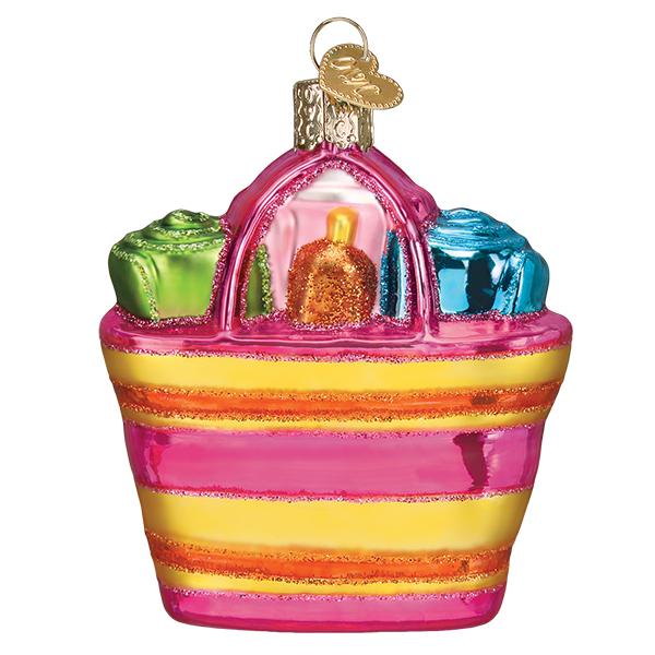 Beach Bag Ornament - Southlake Paws