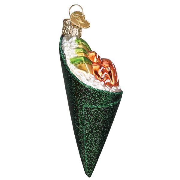 Sushi Hand Roll Ornament - Southlake Paws