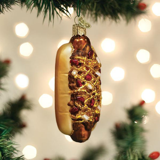 Chili Cheese Dog Ornament - Southlake Paws
