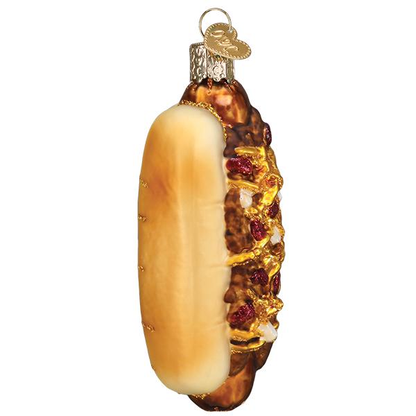 Chili Cheese Dog Ornament - Southlake Paws